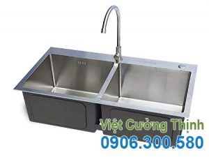 Chậu rửa âm bàn 2 hộc CR-105