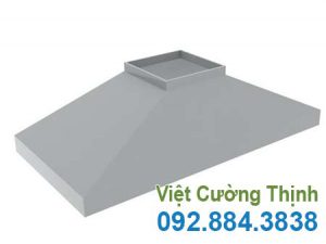Chụp hút khói 4 mặt kim tự tháp