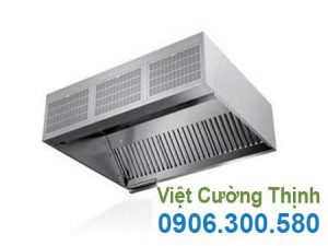 Chụp hút khói bếp inox & cấp gió tươi