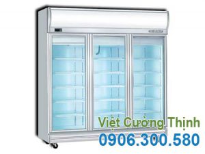 Tủ mát 3 cánh kính