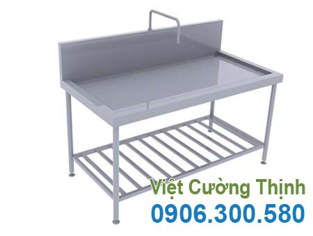 Bàn inox có vòi nước chất lượng, giá tốt tại Tp.HCM