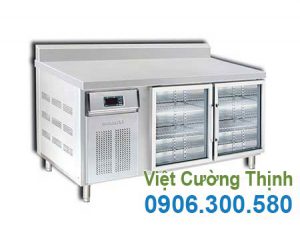 Bàn mát 2 cửa kiếng