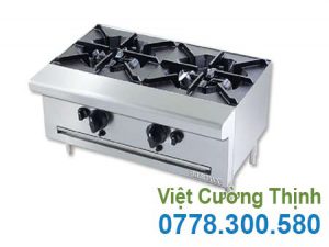 Bếp Âu 2 họng chân thấp