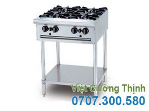 Bếp âu 4 họng chân cao