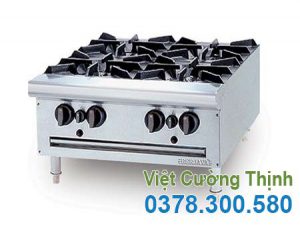 Bếp âu 4 họng chân thấp