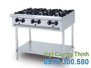Bếp Âu 6 họng chân cao