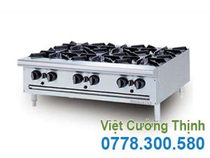 Bếp âu 6 họng chân thấp