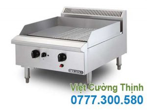 Bếp chiên bề mặt nửa phẳng nửa nhám dùng gas