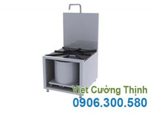 Bếp hầm than đá có gáy