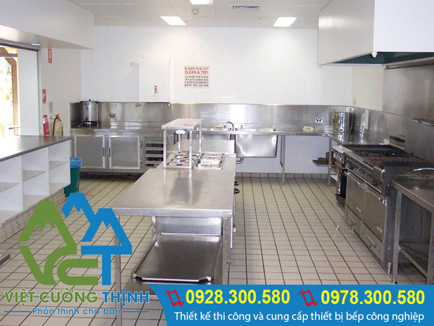 Cung cấp bàn bếp công nghiệp giá rẻ tại Tp.HCM