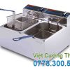 Bếp chiên nhúng đôi dùng điện berjaya df 11d-17