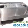 Gia công thùng đá inox chất lượng