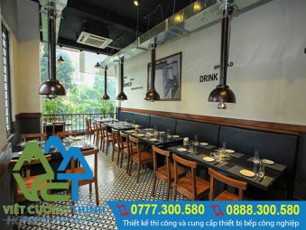 lắp đặt hệ thống chụp hút khói quán nướng