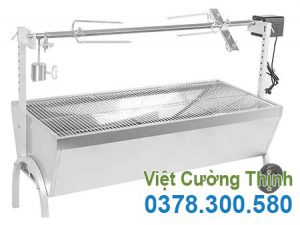 Lò quay bê thui bằng inox