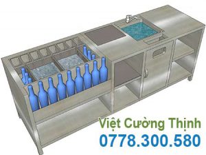 Quầy bar cafe mini QB18010