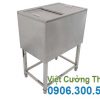 Thùng đá inox loại chân đứng