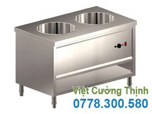 Tủ hâm nóng 2 nồi.