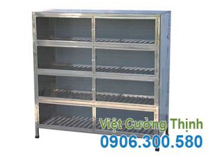 Tủ inox 5 tầng.