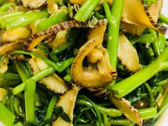 Hướng dẫn cách làm món ốc giác xào rau muống thơm ngon