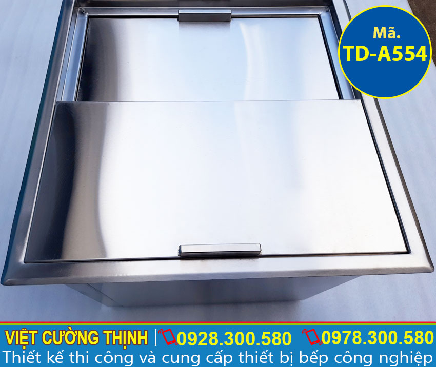 báo Giá thùng đá inox 304, thùng chứa đá chất lượng
