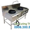 Bếp á 2 họng đốt kiềng gang BA-09