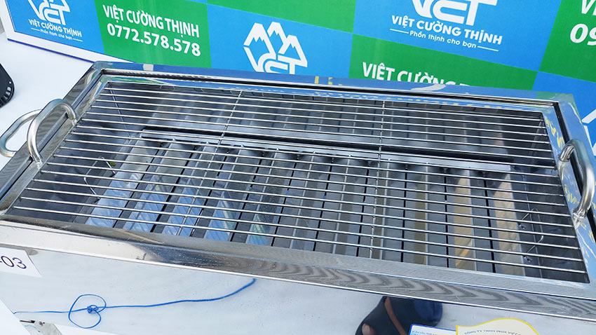 bếp lò nướng inox ngoài trời