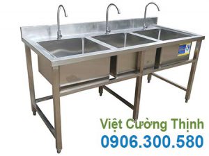 chậu rửa 3 hộc
