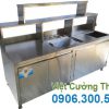 Quầy pha chế inox QB-30