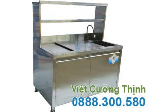 Quầy pha chế inox mini QB-28