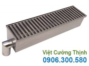 Vỉ thoát sàn inox, mương thoát nước inox 304 VTS-01