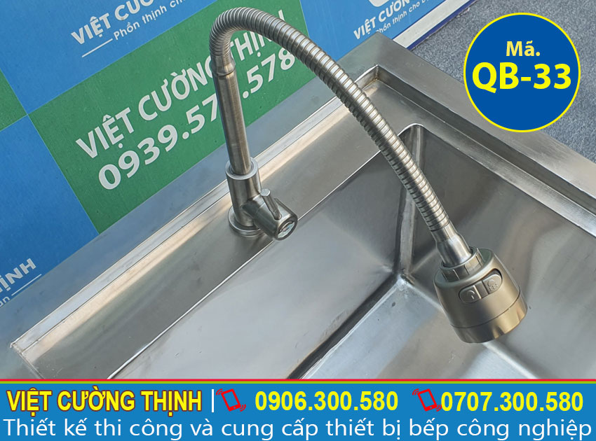Vòi xả nước quầy pha chế inox QB-33