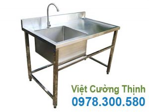 chậu rửa đơn cánh phải