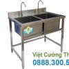 Chậu Rửa Inox Đôi CR-09
