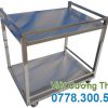 Xe đẩy inox 2 tầng XDI-02