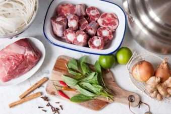 nguyên liệu nấu phở bò thơm ngon