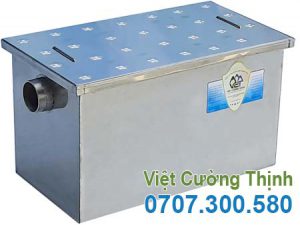 Bể tách mỡ inox nhà hàng âm sàn 70l
