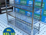 Kệ bếp inox công nghiệp, kệ inox 304 chất lượng tại VCT
