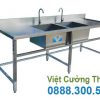 Chậu Rửa Đôi 2 Cánh Inox 304 CR-17