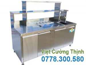 Quầy Pha Chế Cafe Inox 304 QB-09