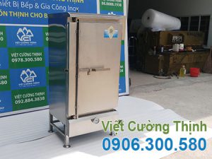 Tủ Nấu Cơm Công Nghiệp Bằng Điện Và Gas 160kg THC-160/GD