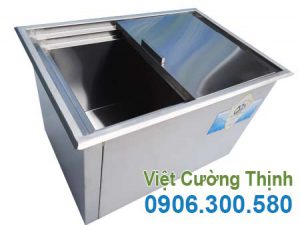 Thùng đựng đá âm bàn inox 304 TD-A645