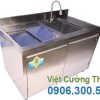 Thùng chứa đá inox quầy bar 1m2 QB-16
