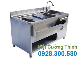 Tủ đá inox quầy bar QB-14
