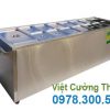 Bàn hâm nóng thức ăn 14 khay TH-14