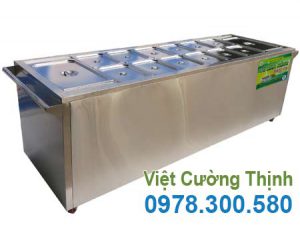 Bàn hâm nóng thức ăn 14 khay TH-14