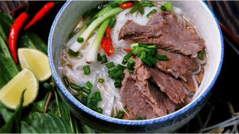Món phở bò đúng vị, thơm ngon, chất lượng