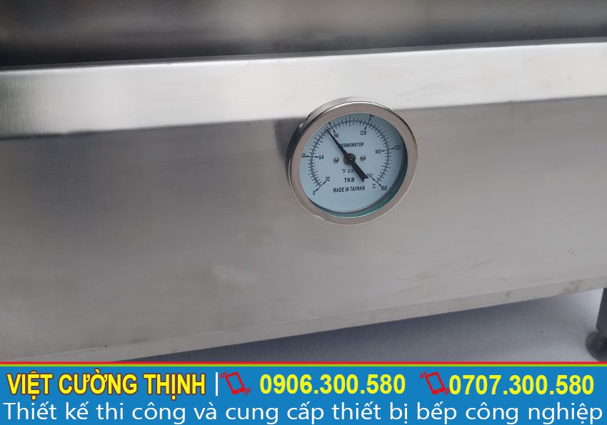 Đồng hồ đo nhiệt độ của tủ nấu cơm công nghiệp