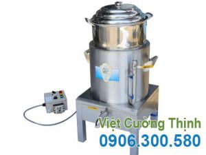 Nồi luộc bắp công nghiệp bằng điện 1 tầng D500-1T