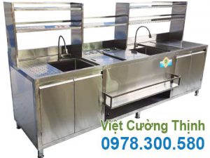 Quầy bar pha chế inox 304 QB-24