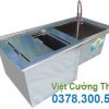Thùng đá inox kèm chậu rửa âm quầy bar QB-21